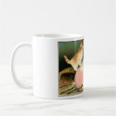 Mug blanc classique Kitty (Gauche)