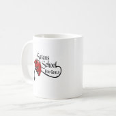 Mug Blanc Cnt d'école de Satans (Devant gauche)