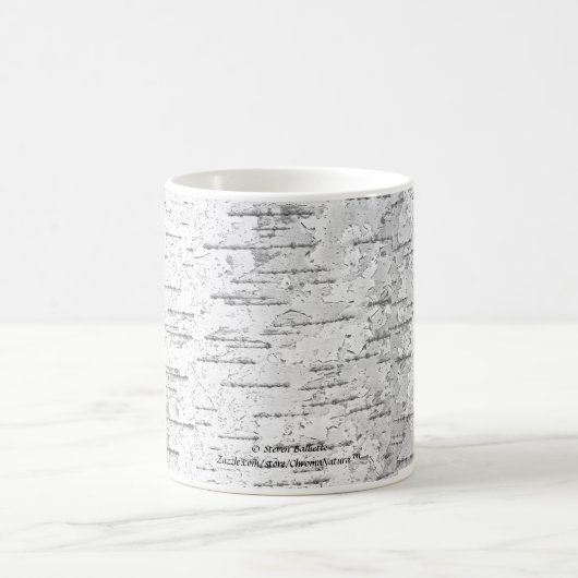 Mug Blanc, comme dans l'écorce de Birch (Centre)