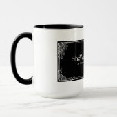 Mug Blanc de cinéma muet (Gauche)