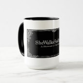 Mug Blanc de cinéma muet (Devant gauche)