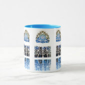 Mug Blanc de la fenêtre 1 de foyer de mosquée (Centre)