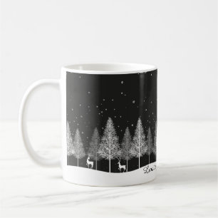 Mug blanc de Noël