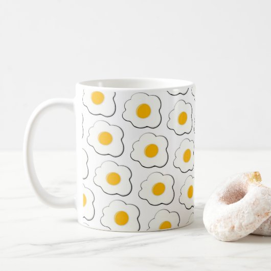 Mug blanc d'oeuf (Avec donut)