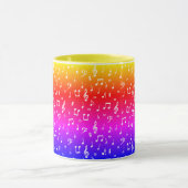 Mug blanc et arc-en-ciel Musical (Centre)