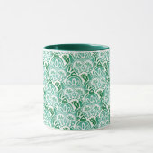 Mug blanc et vert de Noël (Centre)
