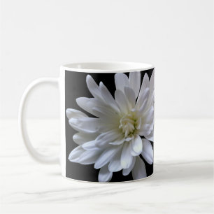 Mug Blanc floral blanc marguerite blanc maman blanche