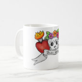 Mug blanc Frida Love (Devant gauche)