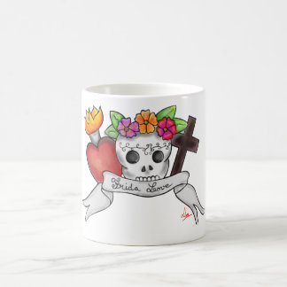 Mug Blanc Frida Love Koffiemok