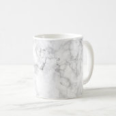 Mug Blanc marbre (Devant droit)