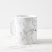 Mug Blanc marbre (Devant gauche)