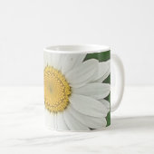 Mug blanc marguerite (Devant droit)