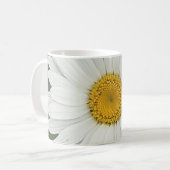 Mug blanc marguerite (Devant gauche)