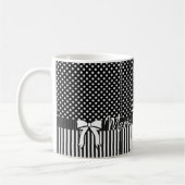Mug blanc noir (Gauche)