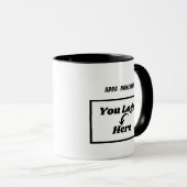 Mug Blanc Personnalisé Vierge de votre logo Marketing (Devant droit)