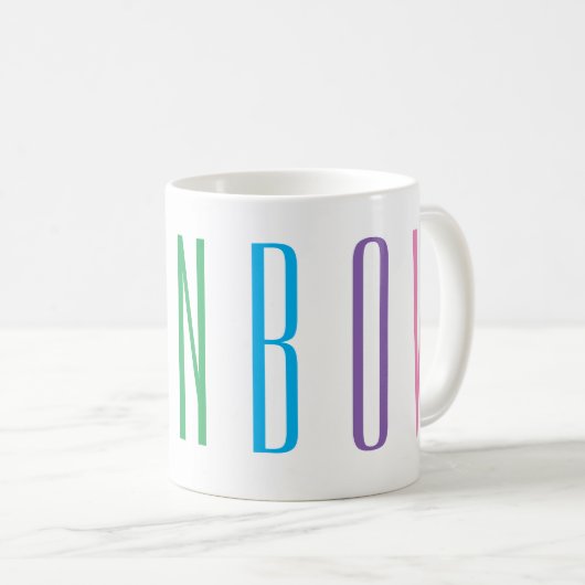 Mug blanc PLAIN (Devant droit)