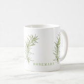 Mug blanc ROSEMAIRE FRAÎCHE (Devant droit)