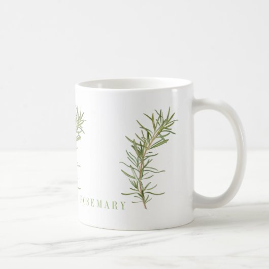 Mug blanc ROSEMAIRE FRAÎCHE (Droite)