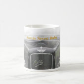 Mug Blanc rouge de tasse, rubis d'Austin sept (Centre)