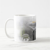 Mug Blanc rouge de tasse, rubis d'Austin sept (Gauche)