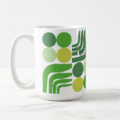 Mug Blanc Vert Bohème (Gauche)
