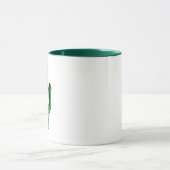 Mug Blanc Vert Rouge Mexique Drapeau Mexique Musique,  (Centre)