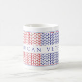 Mug blanc "VÉTÉRAN AMÉRICAIN" (Centre)