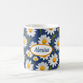 Mug Blancs anglais sur bleu (Centre)