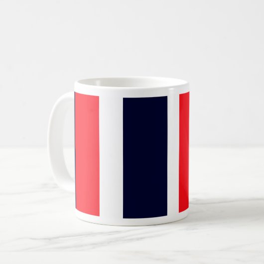 Mug Blancs, Bleus Et Rouges (Devant gauche)