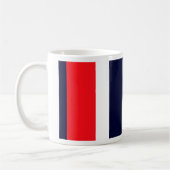 Mug Blancs, Bleus Et Rouges (Gauche)