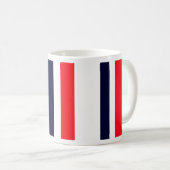 Mug Blancs, Bleus Et Rouges (Devant droit)