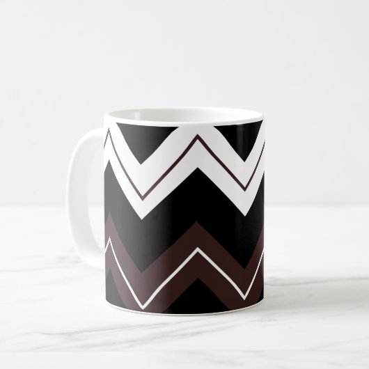 Mug Blancs Brown noir (Devant gauche)