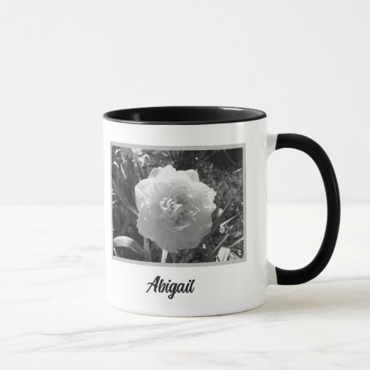 Mug Blancs Daffodique Belle Photo (Droite)