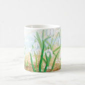 Mug Blancs, Galanthus nivalis Illustration (Centre)