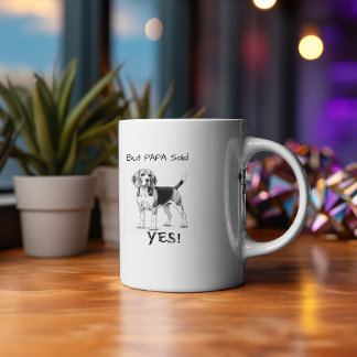 Mug Blancs mignons "Mais PAPA"