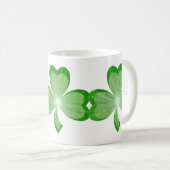 Mug Blancs shamrock (Devant droit)