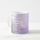 Mug Blank Inside Beautiful Psalm 67 Blessing Upon Us (Devant gauche)