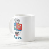 Mug Blason de Buzău, Roumanie (Devant gauche)