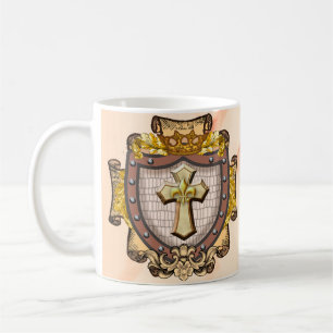Mug Blason de Famille Aurum Nom de Famille