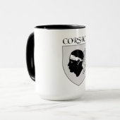 Mug blason de la Corse (Devant gauche)