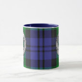 Mug Blason et tartan du clan Baird (Centre)