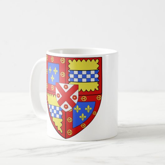 Mug Blason John Stuart De Darnley 1er Comte De Lennox (Devant gauche)