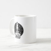 Mug Blast off style avec notre Rocket Retro (Devant gauche)