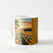 Mug Blé à la broche (Devant gauche)