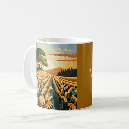 Mug Blé à la broche (Devant gauche)