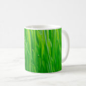 Mug Blé vert vibrant frais (Devant droit)