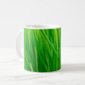 Mug Blé vert vibrant frais (Devant gauche)