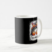 Mug Bleached Basketball Grandma Life Messy Bun Jeu Da (Devant droit)