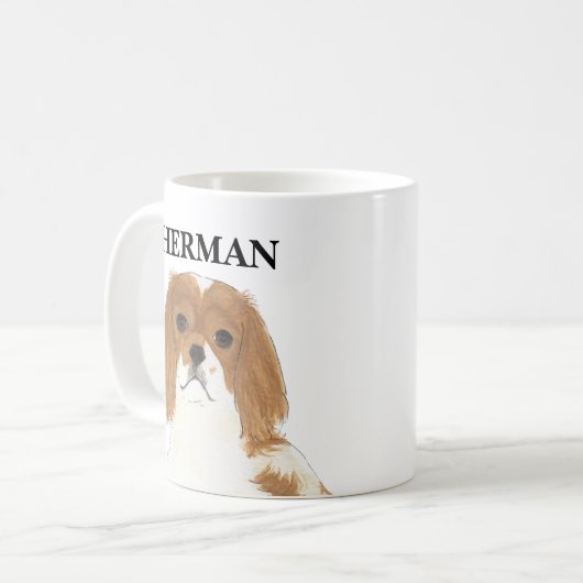 Mug Blenheim Cavalier King Charles Spaniel (Devant gauche)