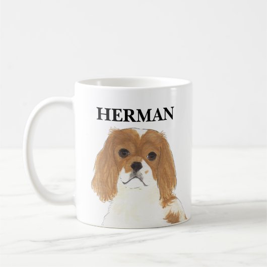 Mug Blenheim Cavalier King Charles Spaniel (Gauche)